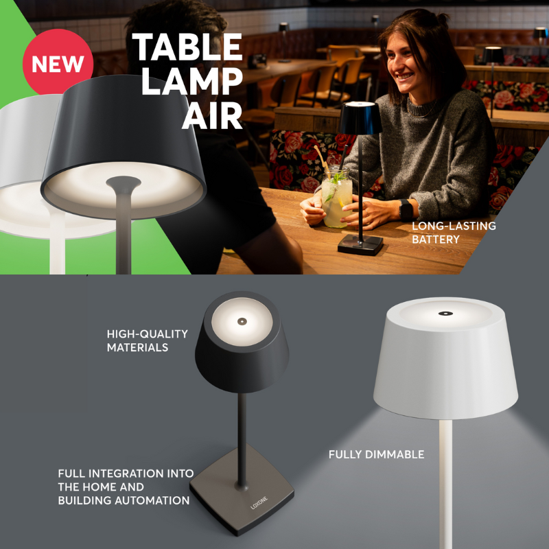 Cable Free Table Lamp AIR