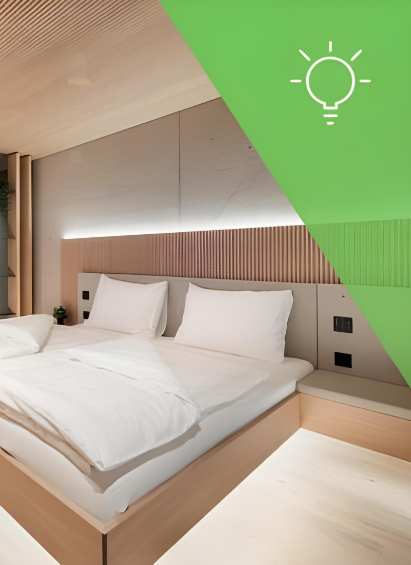 Smart lighting in the hospitality sector