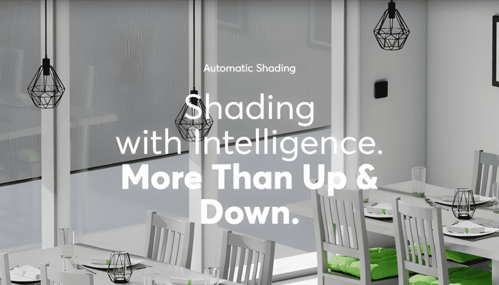 Loxone Automatic Shading Smart Home Energy Efficiency