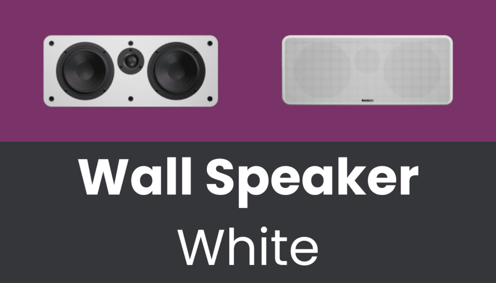 Enhance Your Smart Home Audio Experience with the Loxone WALL Speaker White