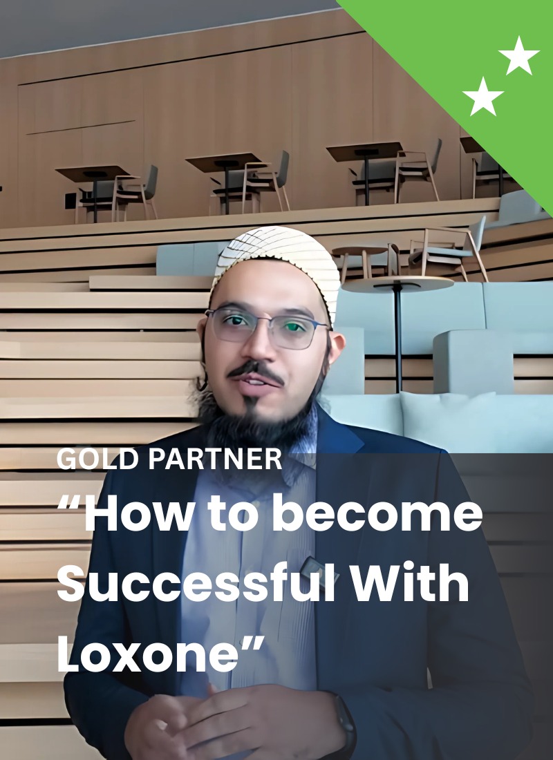 How to become successful with Loxone - Gold Partner